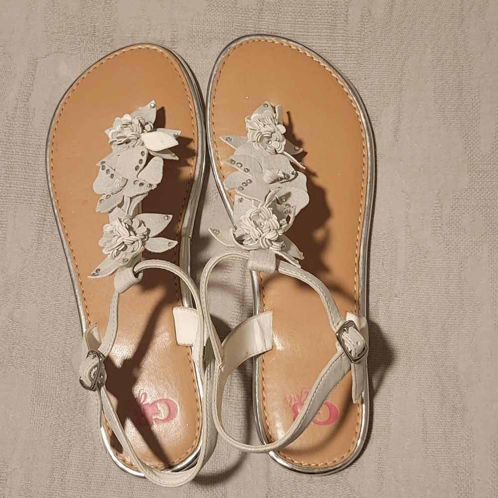 White Sandals